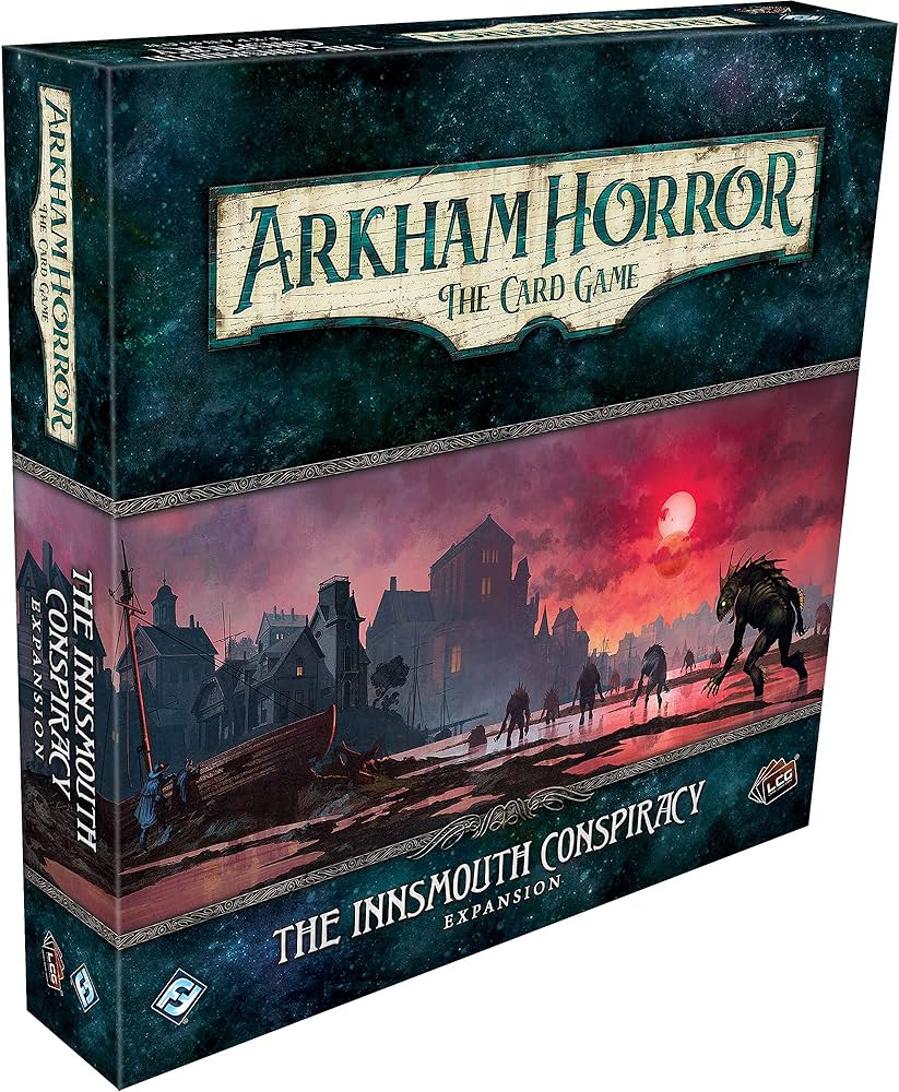 Plus d’informations sur «&nbsp;Horreur à Arkham : Le Jeu de Cartes - Dans les profondeurs d'Innsmouth&nbsp;»