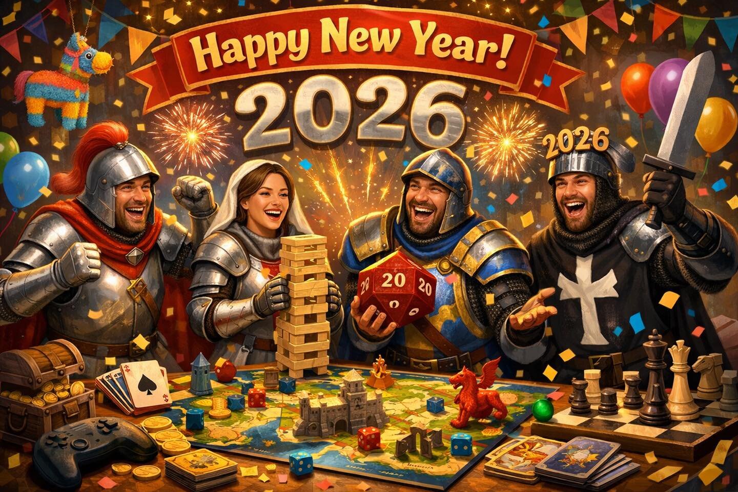 Soirée jeux chez Mirozh