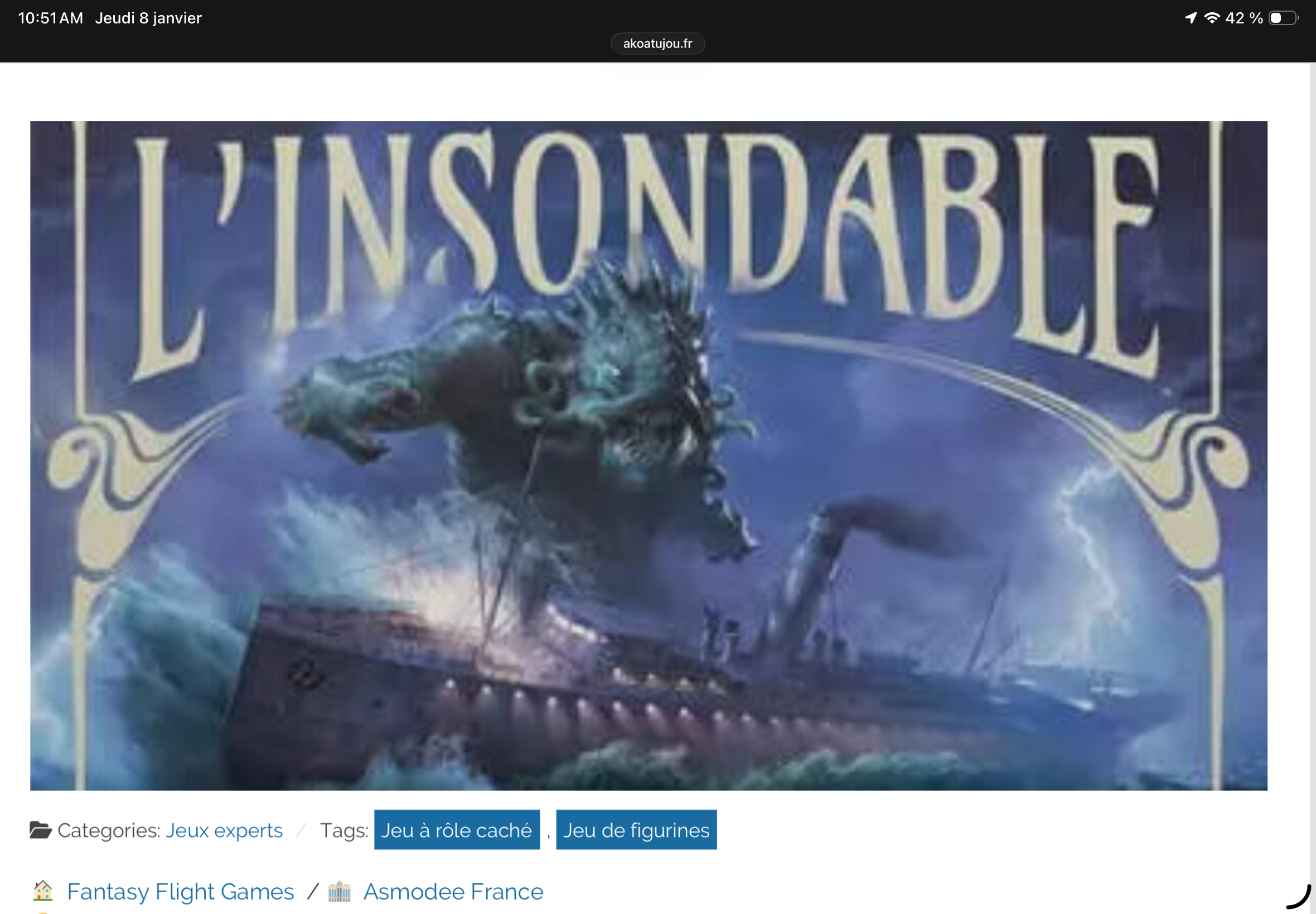 soirée l’insondable