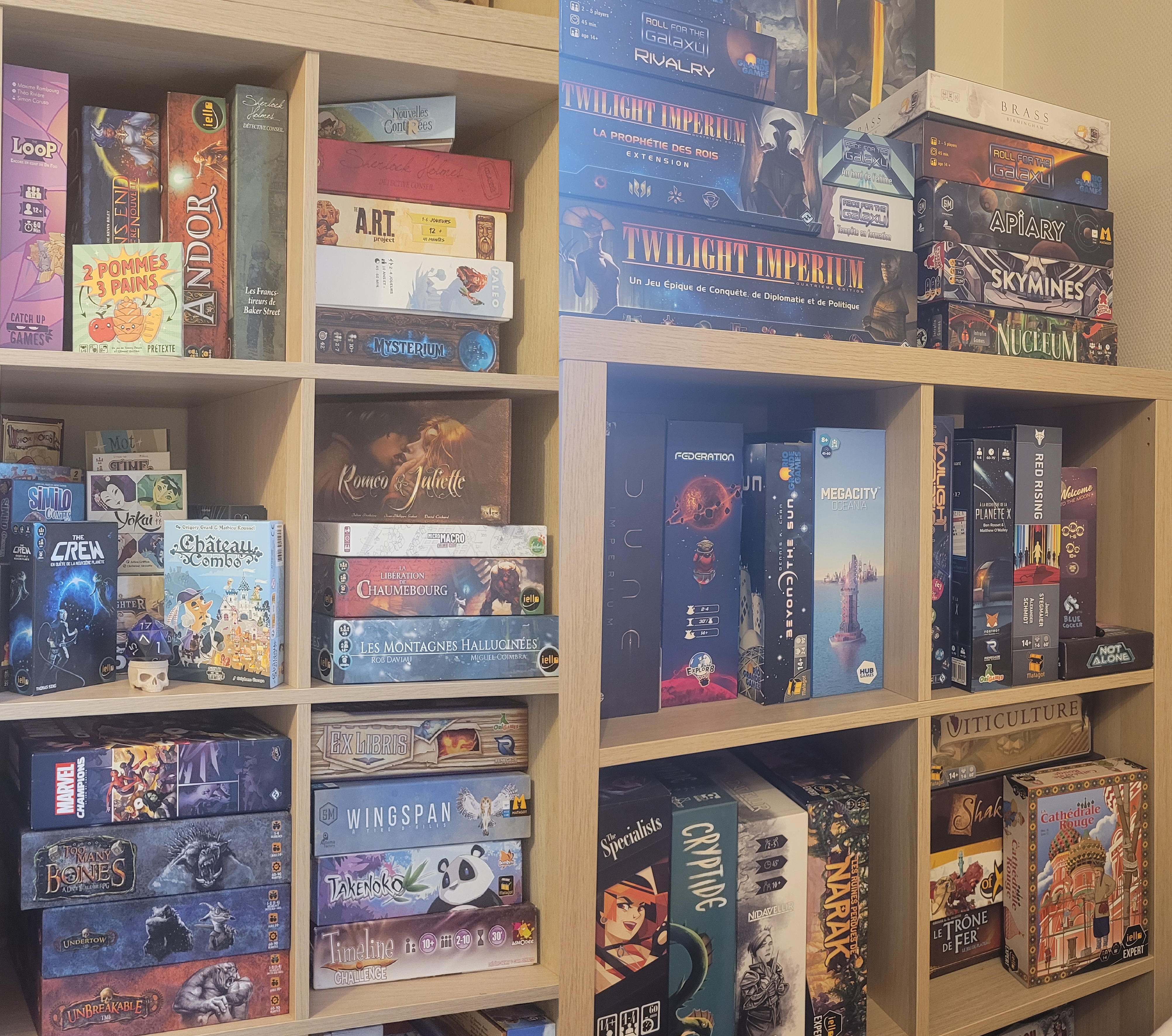 Soirée jeux à Oullinsmouth, peaufinage de top 25